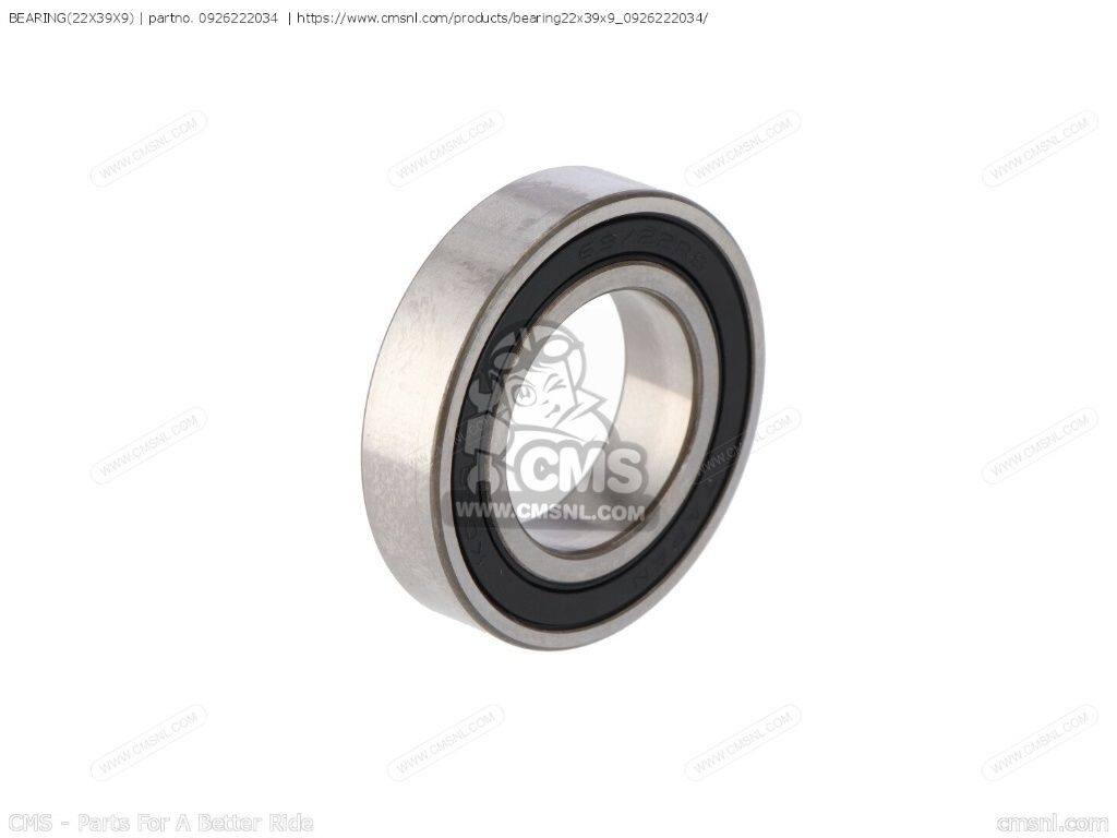 CMS シーエムエス (09262-22048) BEARING(22X39X9)［0926222034］ RM-Z250 RM-Z450...