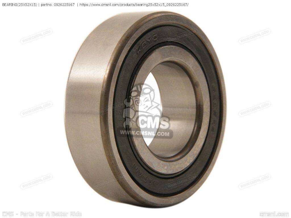 CMS シーエムエス (09262-25061) BEARING(25X52X15)［0926225167］ DL1000AXA V-ST...