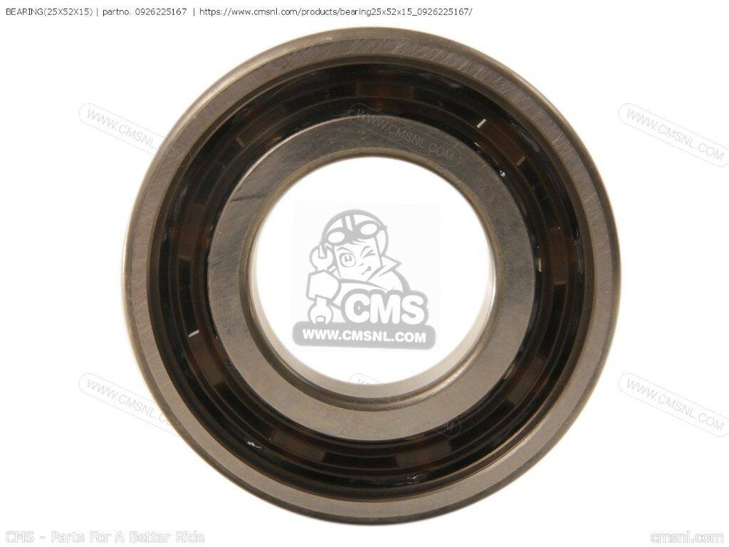 CMS シーエムエス (09262-25061) BEARING(25X52X15)［0926225167］ DL1000AXA V-ST...