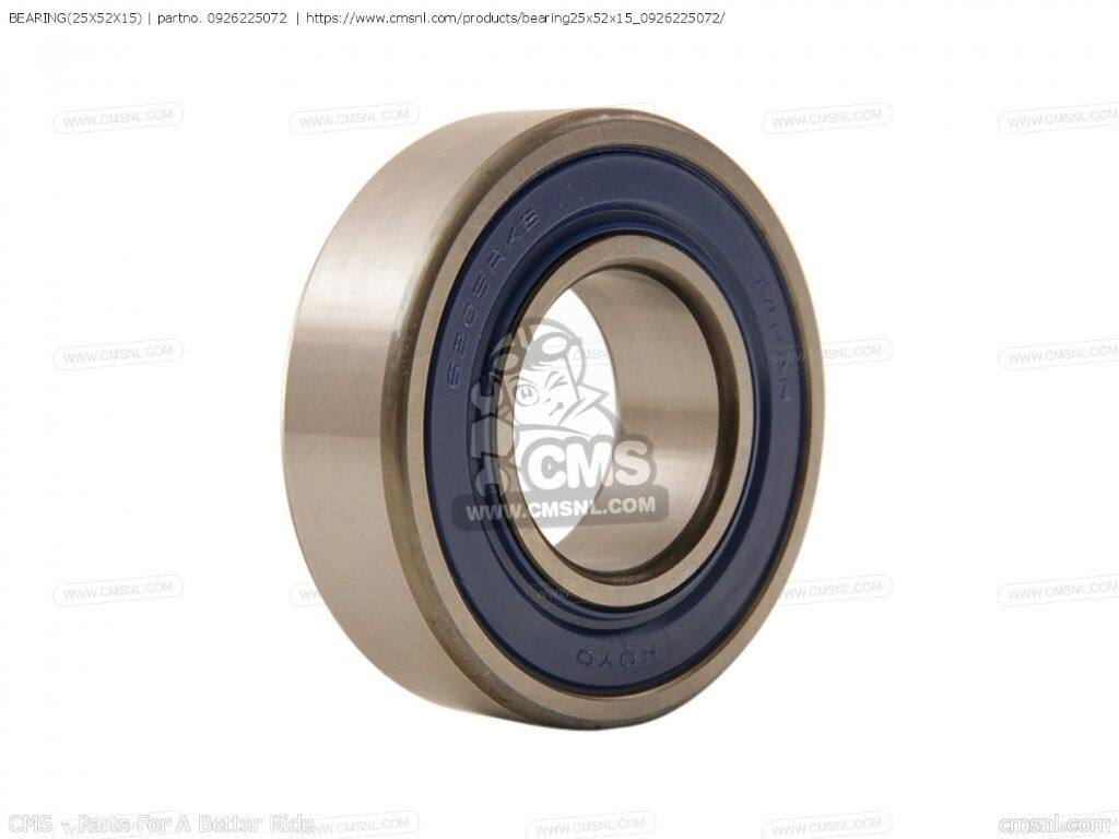 CMS シーエムエス (09262-25072-A00) BEARING(25X52X15)［0926225072］ AN400 BURG...
