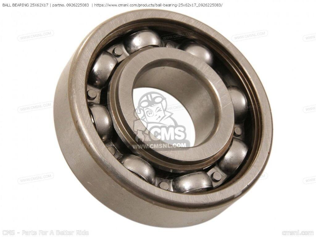 CMS シーエムエス (09262-25125) BALL BEARING 25X62X17［0926225083］ DR650SE DR...