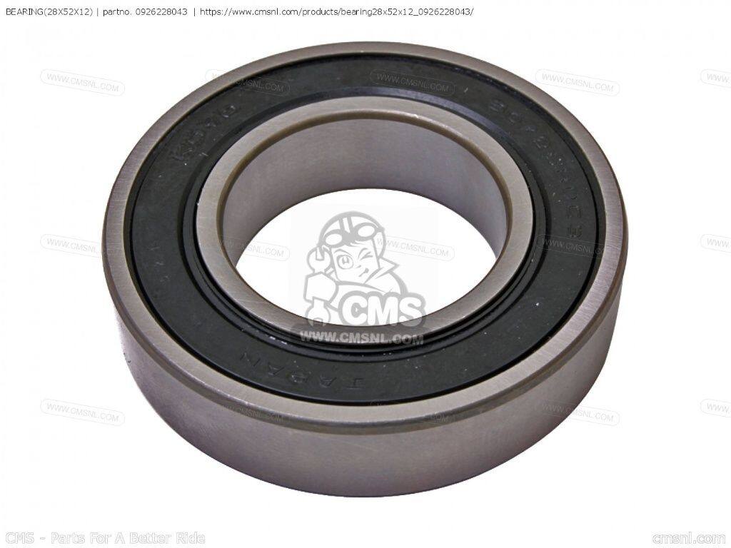CMS シーエムエス (09262-28063) BEARING(28X52X12)［0926228043］ SUZUKI スズキ ...