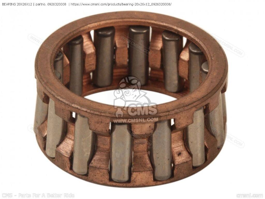CMS シーエムエス (09263-20105) BEARING 20X26X12［0926320008］ TC90 TS90 SUZUKI スズキ ベアリング