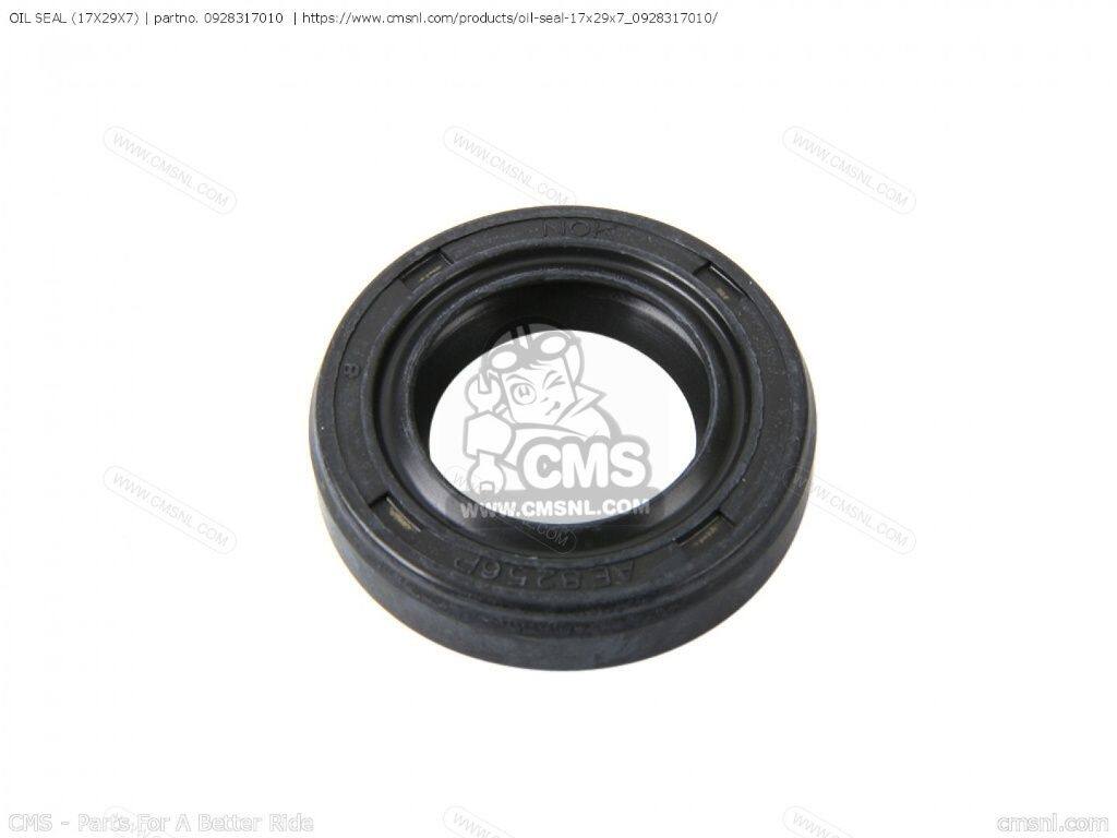 CMS シーエムエス (09283-17012) OIL SEAL (17X29X7)［0928317010］ AD50 AD50W AD50WF AD60 ALT50 JR50 JR50R LT-A50 QUAD MASTER LT50 SUZUKI スズキ オイルシール エンジンパーツ エンジン