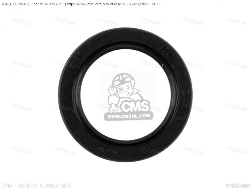 CMS シーエムエス (09285-17007) SEAL，OIL(17X24X3)［0928517001］ DR-Z125 LW SW...