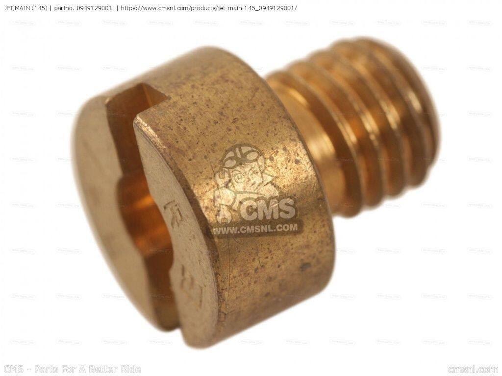 協議部份 - CMS シーエムエス (09491-29013) JET，MAIN (145)［0949129001］ SP400 T500 1971 1972 SUZUKI スズキ その他キャブレターオプション・補修部品 吸気関連 エンジン