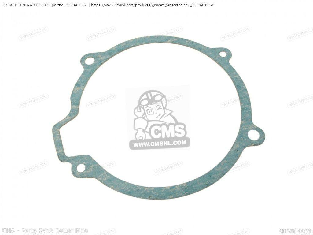 CMS シーエムエス (11060-1055) GASKET，GENERATOR COV (MCA)［110091055］ Z550G1 GT550 Z550G2 Z550G3 Z550G4 Z550G5 Z550G6 ZR400B1 ZR550A1 ZR550A2 ZX400C2 ZX400C3 ZX550A1 GPZ550 ZX550A2 ZX550A3 ZX550A4 ZX550A5 ZX550A6 KAWASAKI カワサキ 電装系
