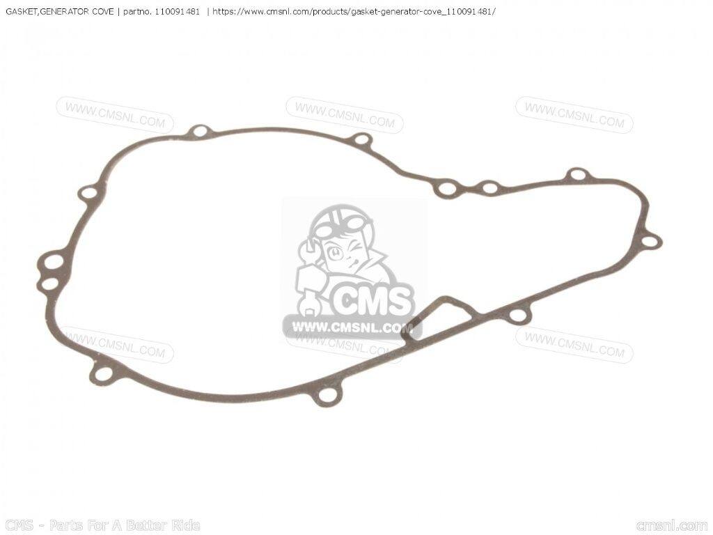CMS シーエムエス (11061-1487) GASKET，GENERATOR COVE (MCA)［110091481］ KL500-A1 KLR500 KL500-A2 KL500-A3 KL500-B1 TENGAI KL500-B2 KL600A5 KLR600 KL600B1 KL600B2 KL600B4 KL600B5 KL650A1 KLR650 KL650A2 KL650A3 KAWASAKI カワサキ 電装系