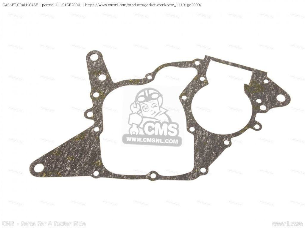 CMS シーエムエス (11191-GAA-000) GASKET，CRANKCASE (MCA)［11191GE2000］ MBX50FWD AUSTRIA GENERAL EXPORT SOUTH AFRICA MBX50FWDD BELGIUM SWITZERLAND MBX50SWDD SWITSERLAND MBX60S MCX50F MCX50S HONDA ホンダ エンジンガスケット エンジンパーツ エンジン