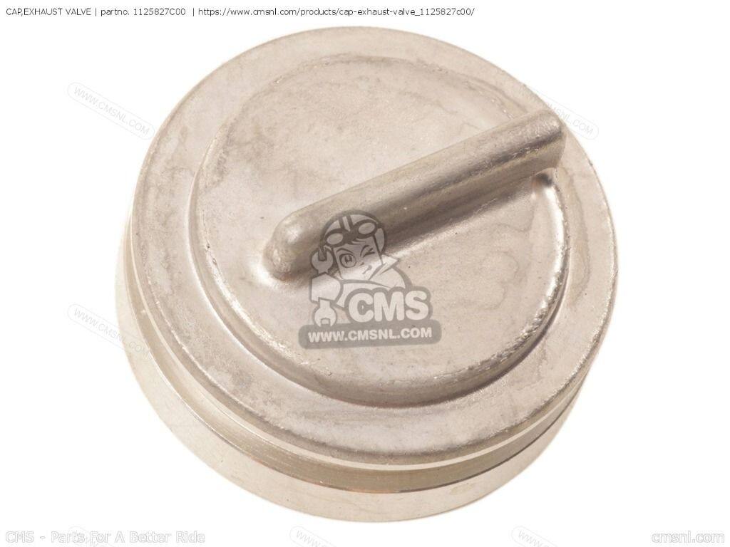 CMS シーエムエス (11258-27C01) CAP，EXHAUST VALVE［1125827C00］ RM125 RM250 RMX250 RMX250R SUZUKI スズキ その他マフラーオプション・補修部品 マフラー