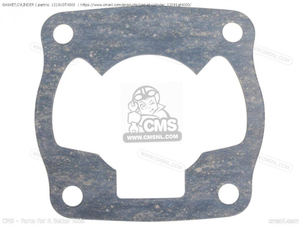 CMS シーエムエス (12191-GAA-000) GASKET，CYLINDER (MCA)［12191GT4000］ NS50F NS50F-II NS50F-YA NSR50 TYPE I IV HONDA ホンダ エンジンガスケット エンジンパーツ エンジン
