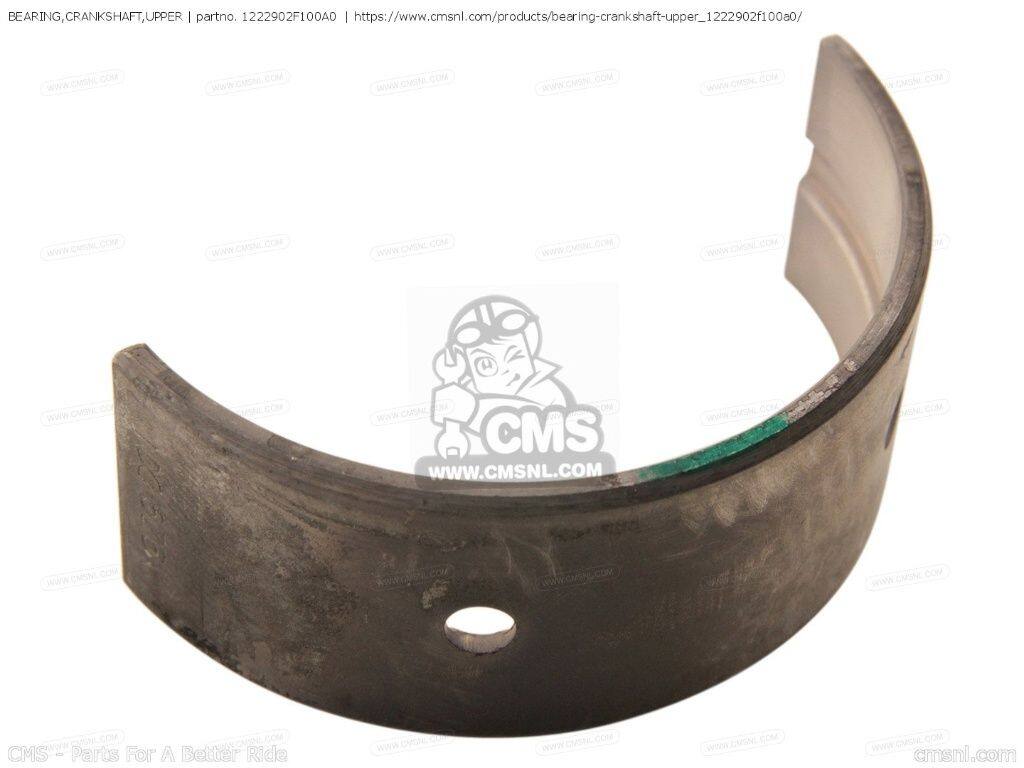 CMS シーエムエス (12229-02F21-0A0) BEARING，CRANKSHAFT，UPPER［1222902F100A0...
