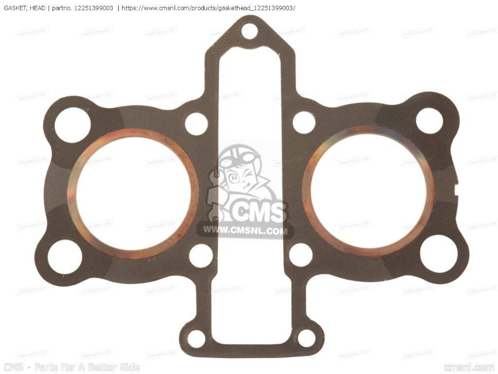 CMS シーエムエス (12251-399-307) GASKET， HEAD (MCA)［12251399003］ CB125T AUSTRALIA BELGIUM ENGLAND EUROPEAN DIRECT SALES FRANCE GENERAL EXPORT / KPH MPH GERMANY FULL POWER TYPE 1 SOUTH AFRICA HONDA ホンダ エンジンガスケット エンジンパーツ エンジン