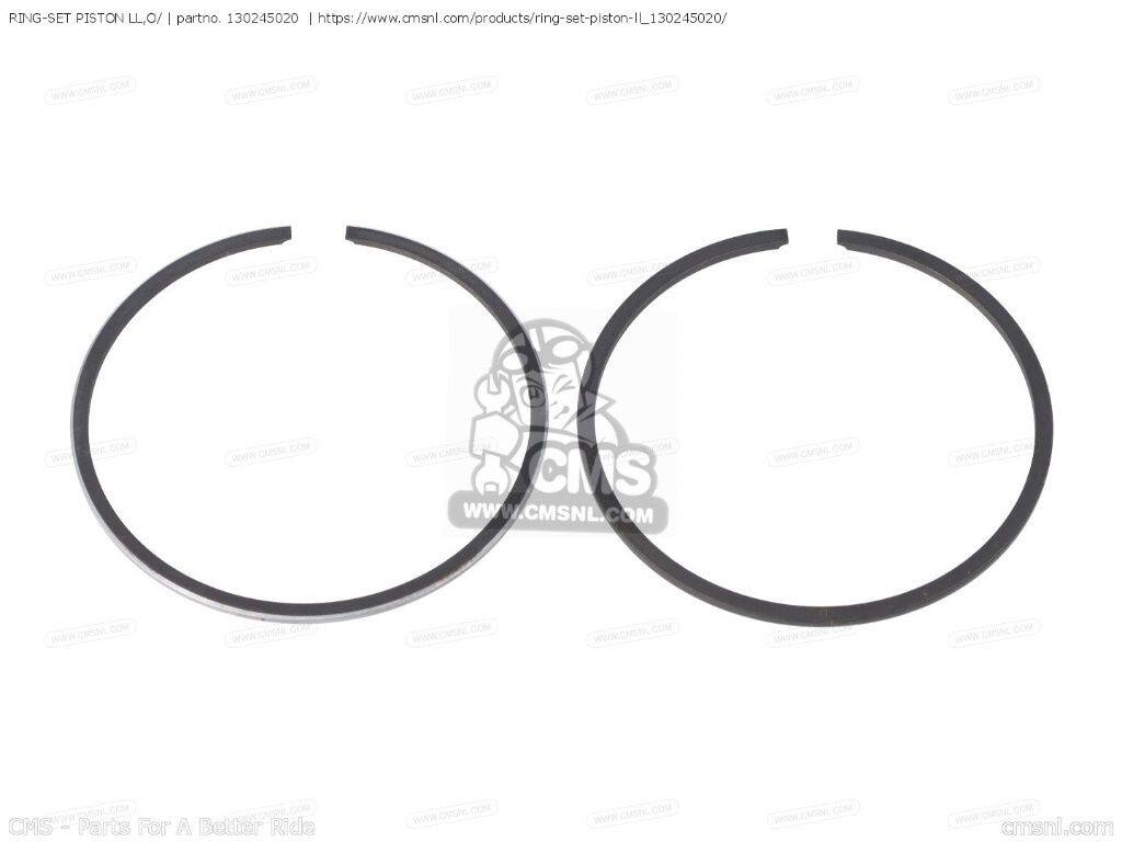 CMS シーエムエス (13024-5025) RING-SET PISTON LL，O/［130245020］ KH125K1 KH1...