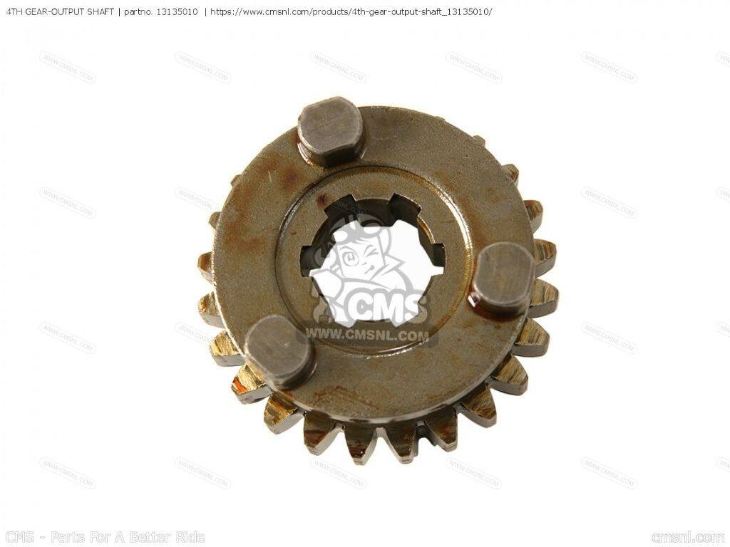 CMS シーエムエス (13129-1708) 4TH GEAR-OUTPUT SHAFT［13135010］ KH125K1 KH125...