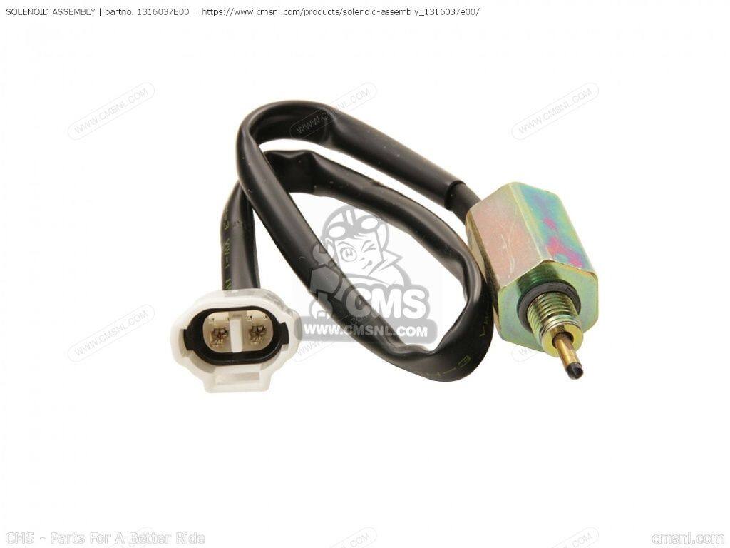 CMS シーエムエス (13160-37E01) SOLENOID ASSEMBLY［1316037E00］ RM125 RM250 SUZUKI スズキ その他キャブレターオプション・補修部品 吸気関連 エンジン