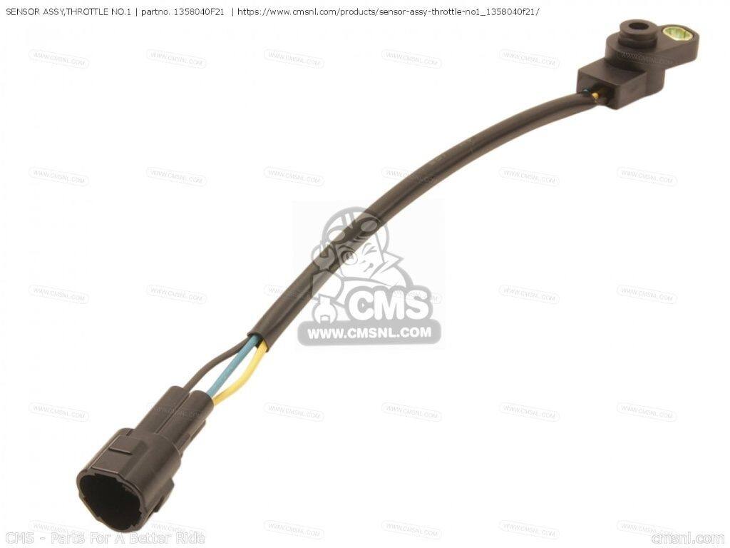 CMS シーエムエス (13580-40F22-000) SENSOR ASSY，THROTTLE NO.1［1358040F21］ AN650 BURGMAN AN650Z EXECUTIVE VL800 INTRUDER VOLUSIA VL800B VL800C VL800T VZ800 SUZUKI スズキ スロットルボディ 吸気関連 エンジン