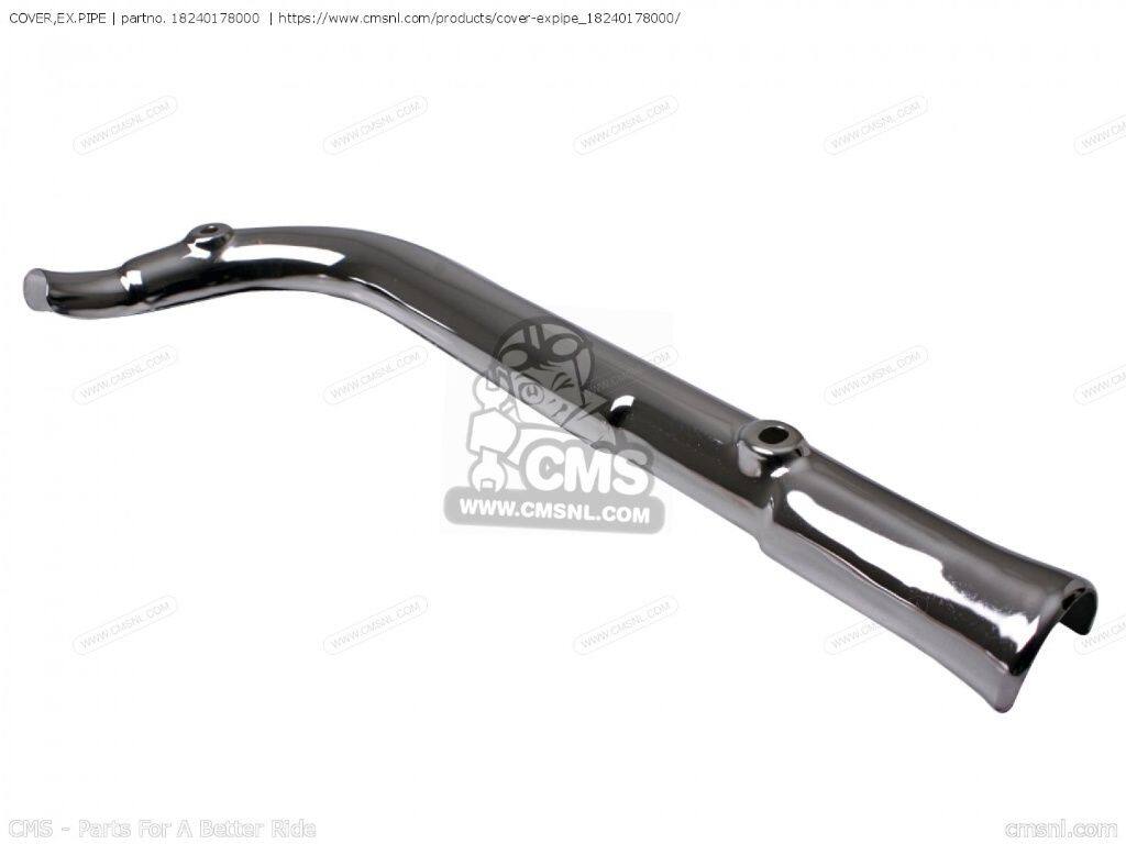 CMS シーエムエス (18240-174-770) COVER，EX.PIPE［18240178000］ C70Z CUB C70Z2 GENERAL EXPORT ENGLAND SOUTH AFRICA / KPH MPH C86Z C90Z HONDA ホンダ マフラーガード・ヒートガード マフラー