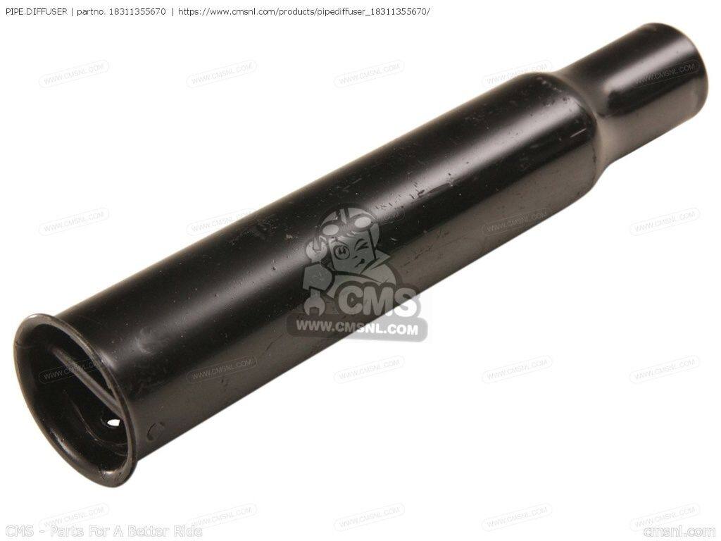 CMS シーエムエス (18311-077-020) PIPE.DIFFUSER［18311355670］ TL125 TRIALS TL125S HONDA ホンダ エキゾーストパイプ マフラー