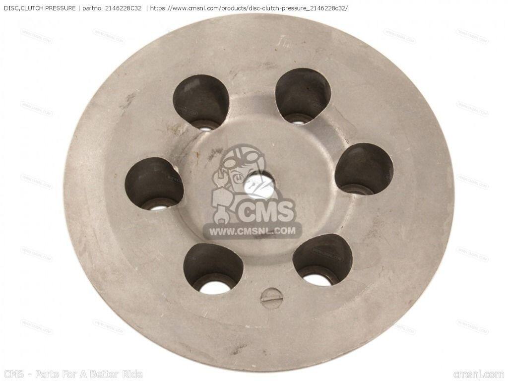 CMS シーエムエス (21462-28C33) DISC，CLUTCH PRESSURE［2146228C32］ RM250 RMX250 SUZUKI スズキ クラッチプレッシャープレート 駆動系