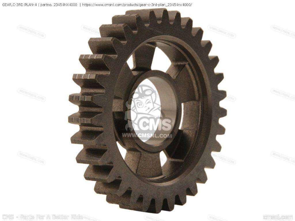 CMS シーエムエス (23454-NX4-681) GEAR，C-3RD PLAN-4［23454NX4000］ RS125R HON...