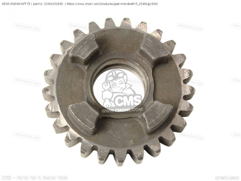 CMS シーエムエス (23461-166-600) GEAR，MAINSHAFT FI［23491GJ1830］ CRM50R CRM75R HONDA ホンダ ミッション・ギア エンジンパーツ エンジン