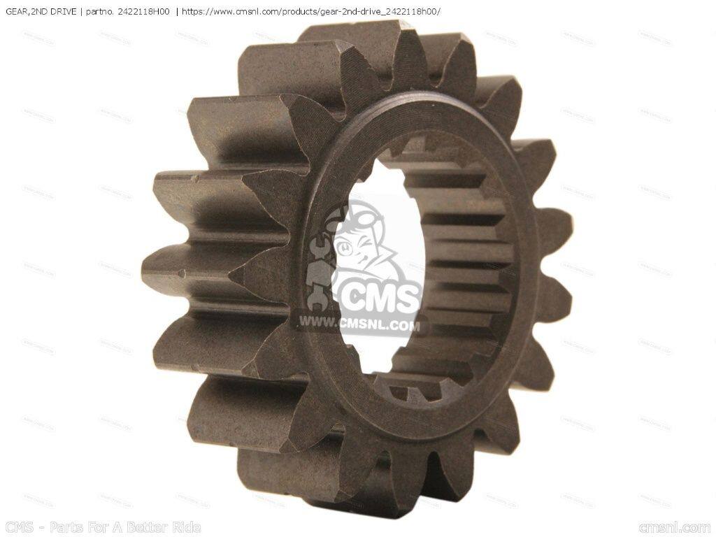 CMS シーエムエス (24221-18H10) GEAR，2ND DRIVE［2422118H00］ GSF1250S BANDIT ...