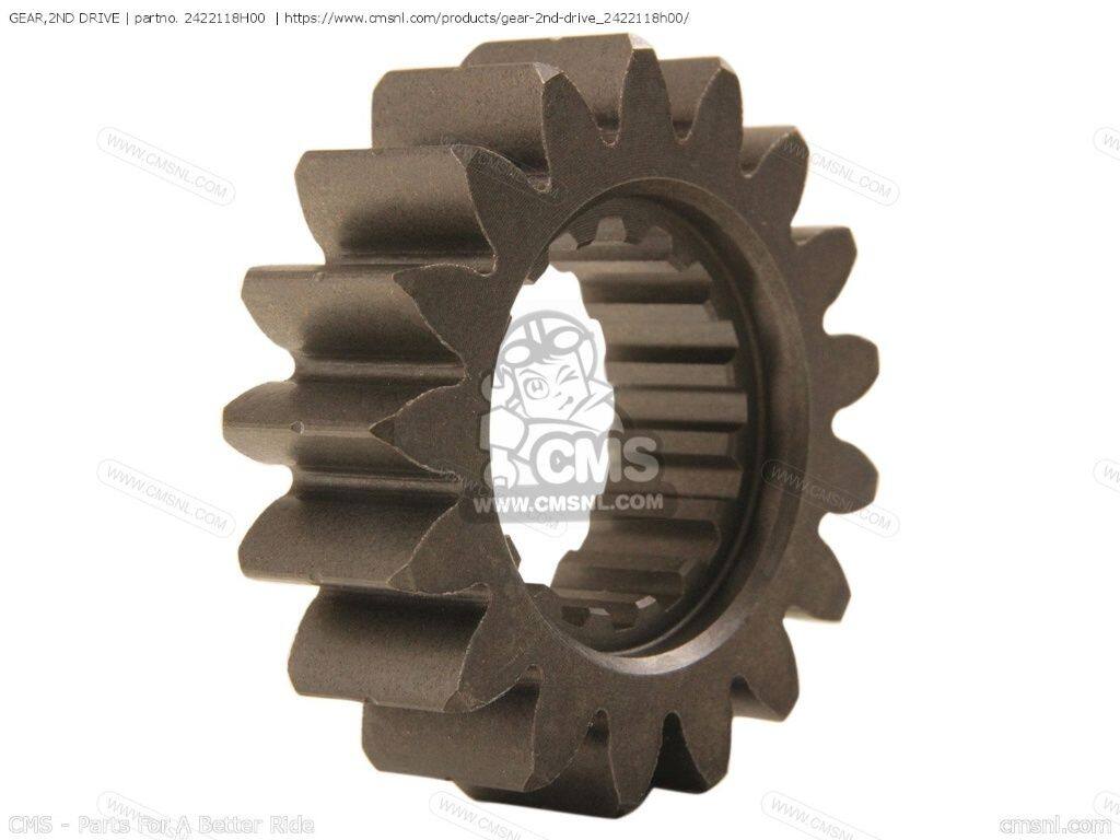 CMS シーエムエス (24221-18H10) GEAR，2ND DRIVE［2422118H00］ GSF1250S BANDIT ...