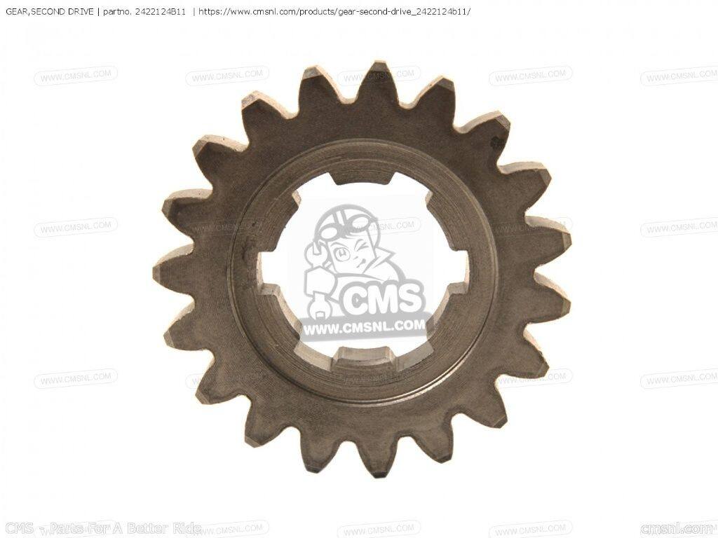 CMS シーエムエス (24221-24B20) GEAR，SECOND DRIVE［2422124B11］ LS650F LS650P...