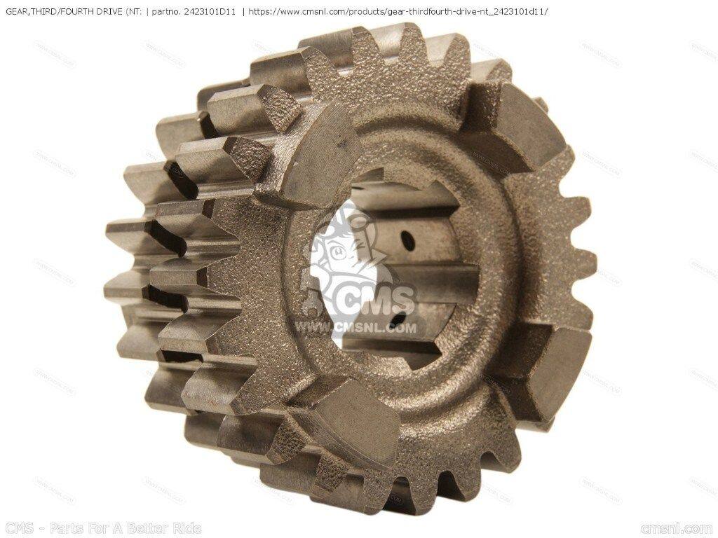 CMS シーエムエス (24231-20F10) GEAR，THIRD/FOURTH DRIVE (NT：［2423101D11］ G...