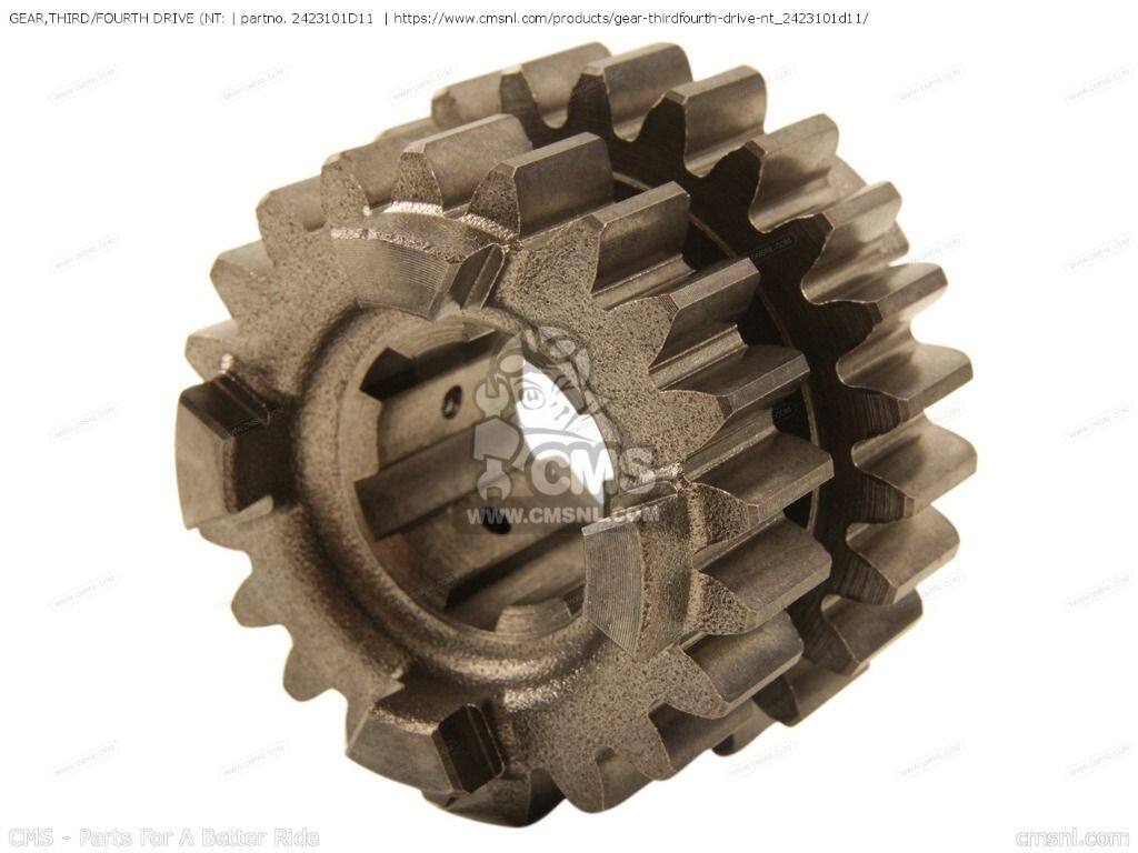 CMS シーエムエス (24231-20F10) GEAR，THIRD/FOURTH DRIVE (NT：［2423101D11］ G...