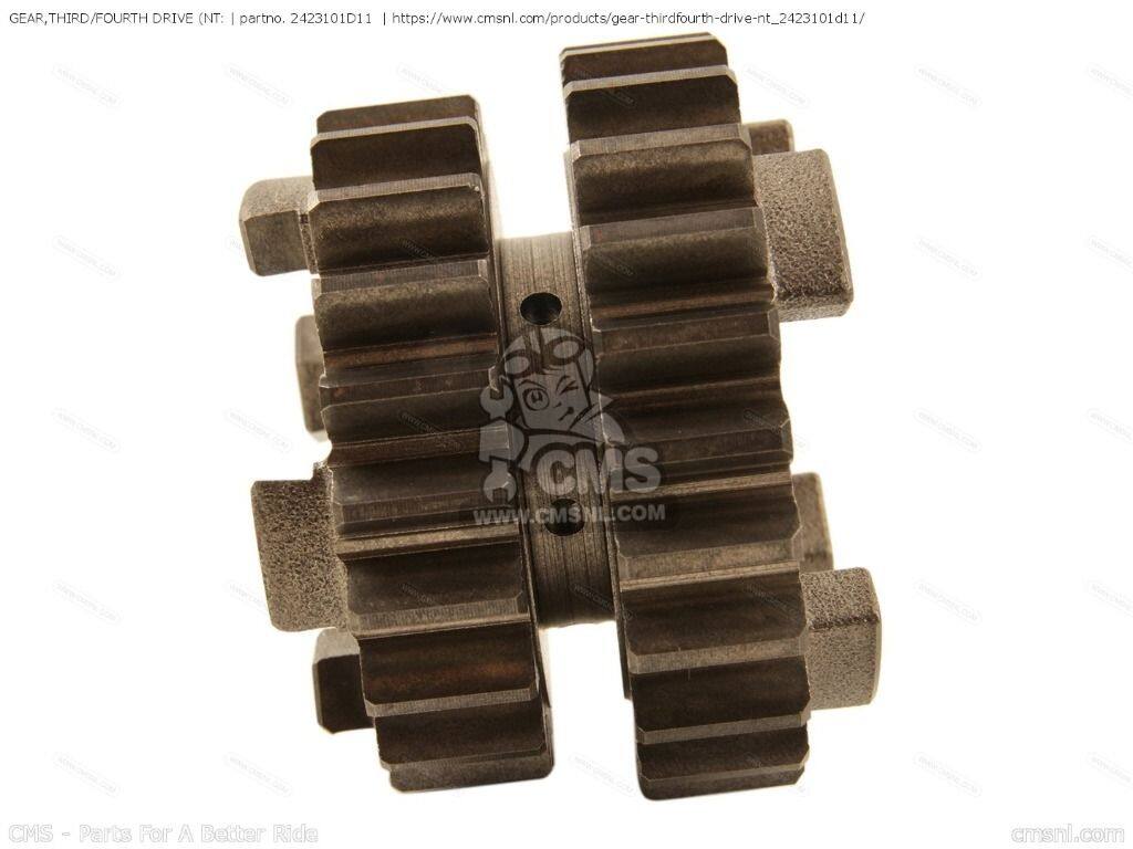 CMS シーエムエス (24231-20F10) GEAR，THIRD/FOURTH DRIVE (NT：［2423101D11］ G...