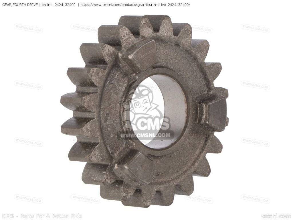 CMS シーエムエス (24241-32401) GEAR，FOURTH DRIVE［2424132400］ DR250 DR250S ...
