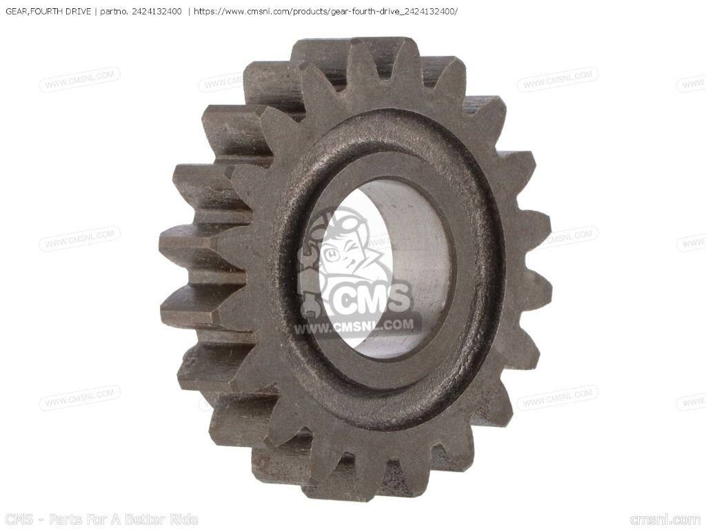 CMS シーエムエス (24241-32401) GEAR，FOURTH DRIVE［2424132400］ DR250 DR250S ...