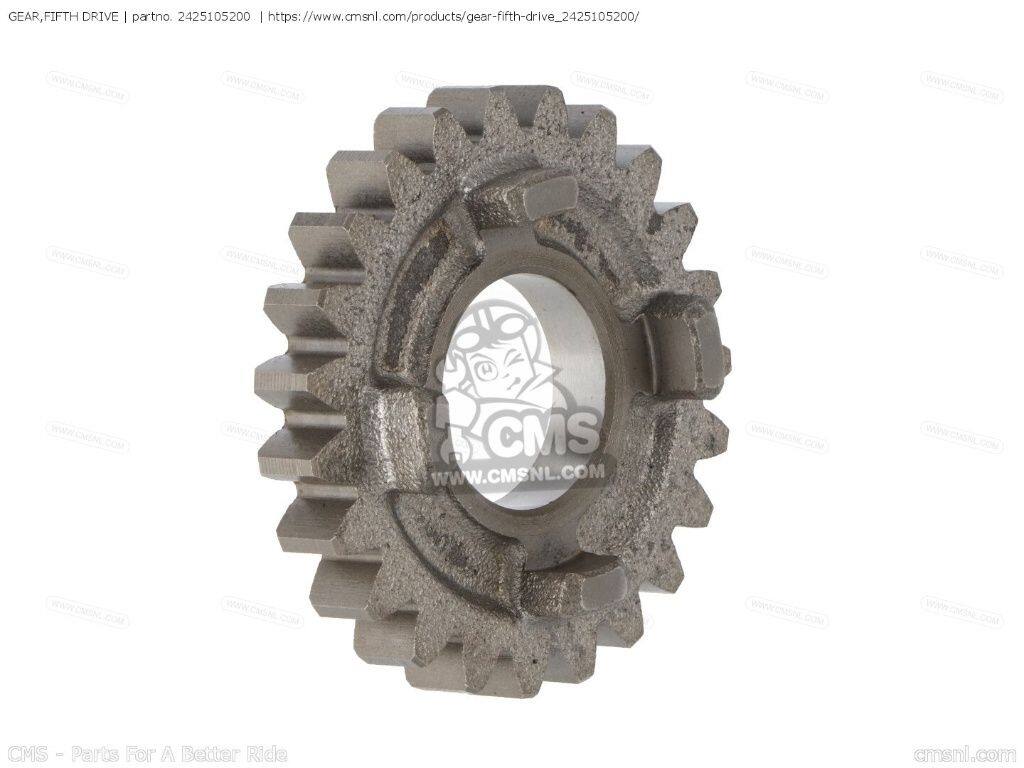 CMS シーエムエス (24251-05230) GEAR，FIFTH DRIVE［2425105200］ GS125 GS125E GS125ES SUZUKI スズキ ミッション・ギア エンジンパーツ エンジン