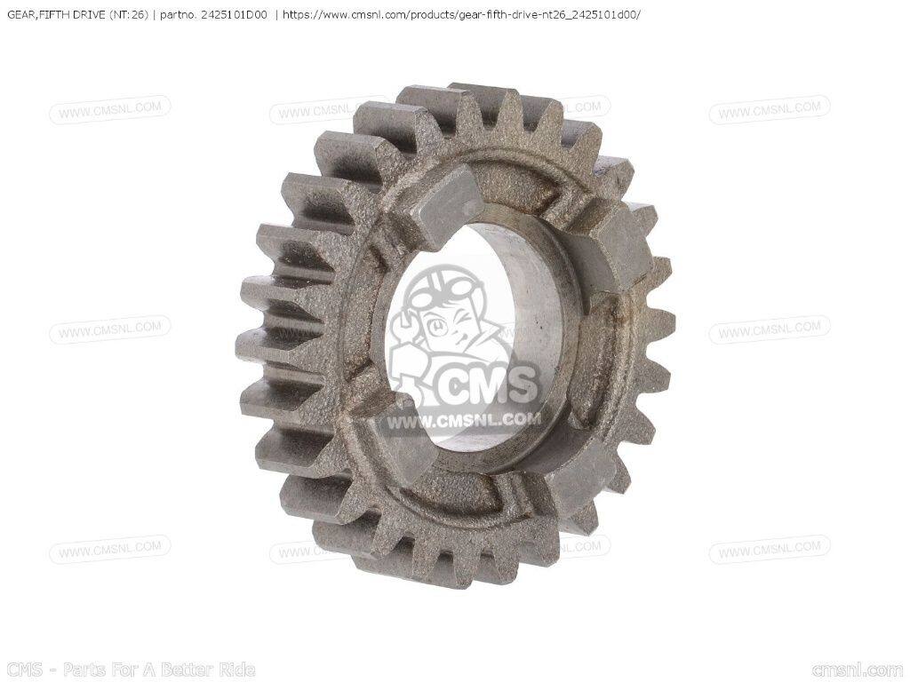 CMS シーエムエス (24251-20F02) GEAR，FIFTH DRIVE (NT：26)［2425101D00］ GS500 GS500E GS500ESK GS500EU SUZUKI スズキ ミッション・ギア エンジンパーツ エンジン