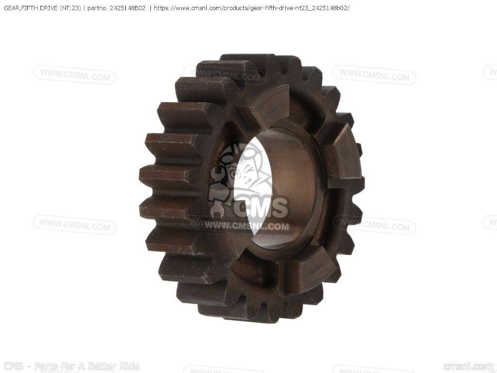 CMS シーエムエス (24251-48B30) GEAR，FIFTH DRIVE (NT：23)［2425148B02］ GSF1200 BANDIT GSF1200S GSF1200SA GSF1200Z GSX1100F GSXR1100 SUZUKI スズキ ミッション・ギア エンジンパーツ エンジン