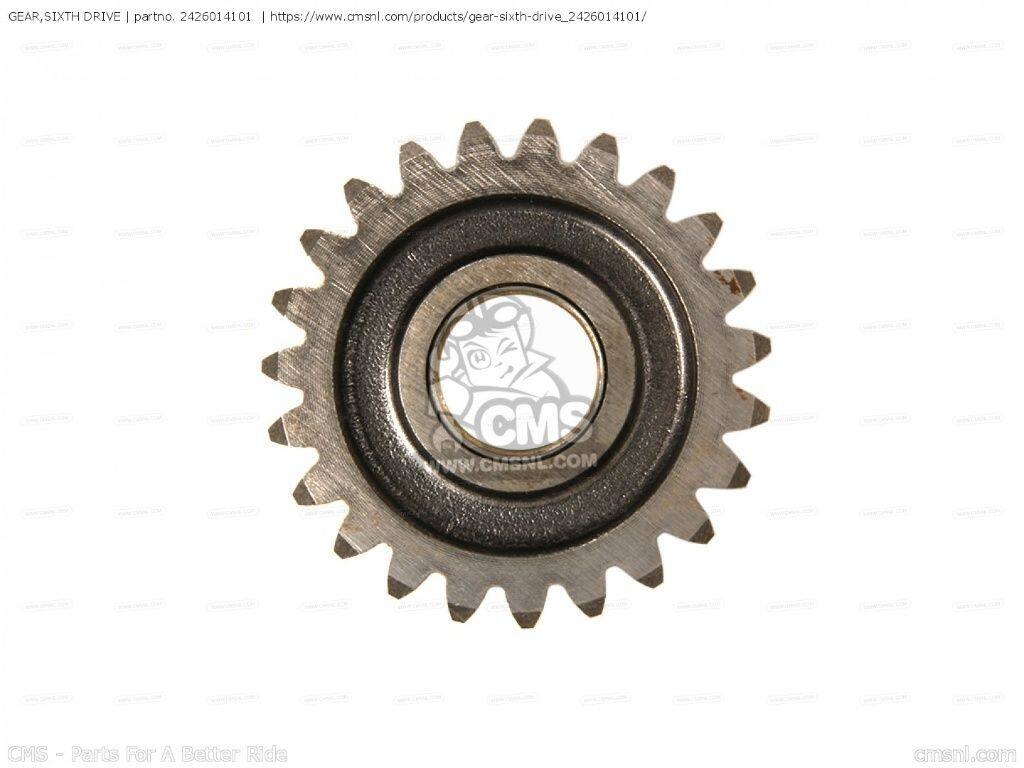 CMS シーエムエス (24260-14500) GEAR，SIXTH DRIVE［2426014101］ RM125 SUZUKI スズキ ミッション・ギア エンジンパーツ エンジン