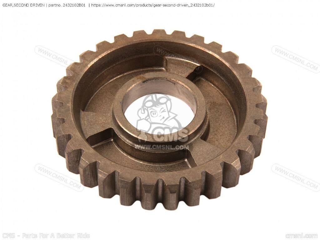 CMS シーエムエス (24321-02B02) GEAR，SECOND DRIVEN［2432102B01］ RM80 RM80X S...