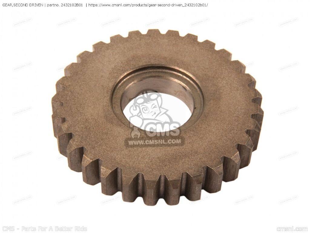 CMS シーエムエス (24321-02B02) GEAR，SECOND DRIVEN［2432102B01］ RM80 RM80X S...