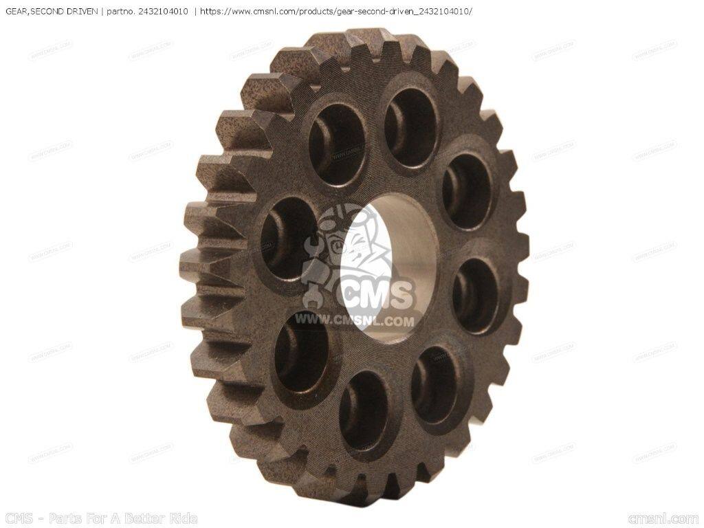 CMS シーエムエス (24321-04011) GEAR，SECOND DRIVEN［2432104010］ JR50 SUZUKI スズキ ミッション・ギア エンジンパーツ エンジン