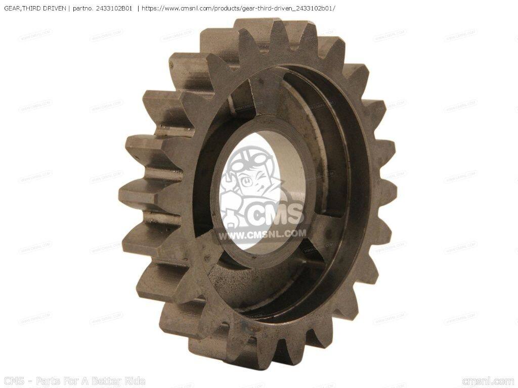 CMS シーエムエス (24331-03B02) GEAR，THIRD DRIVEN［2433102B01］ RM80 RM80X SU...
