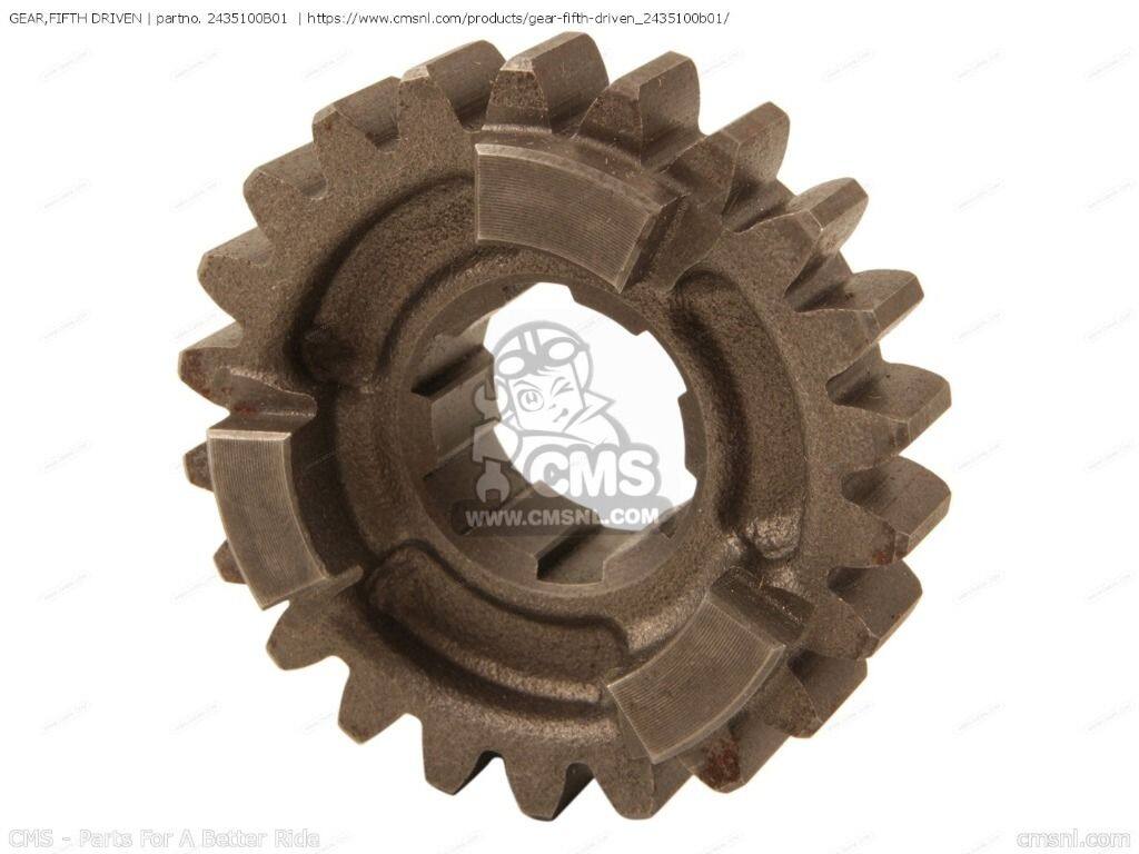 CMS シーエムエス (24351-00B03) GEAR，FIFTH DRIVEN［2435100B01］ RM250 SUZUKI ...