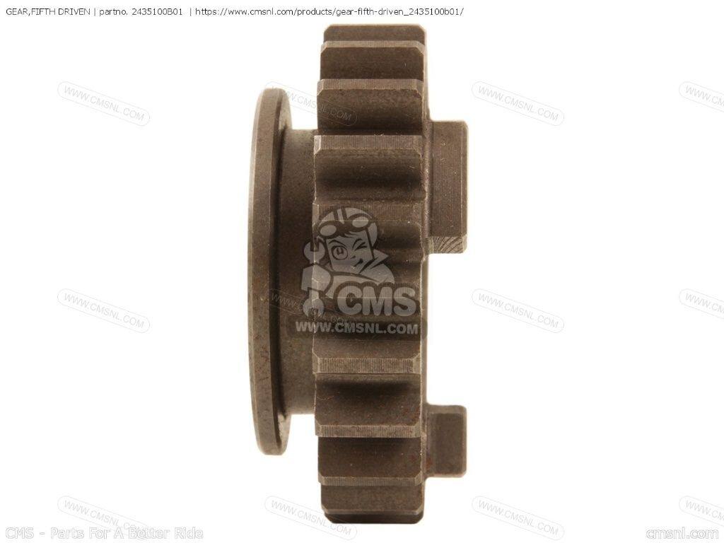 CMS シーエムエス (24351-00B03) GEAR，FIFTH DRIVEN［2435100B01］ RM250 SUZUKI ...