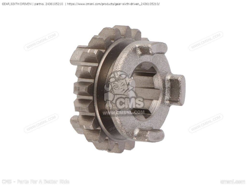 CMS シーエムエス (24361-05211) GEAR，SIXTH DRIVEN［2436105210］ DR100 DR125 D...
