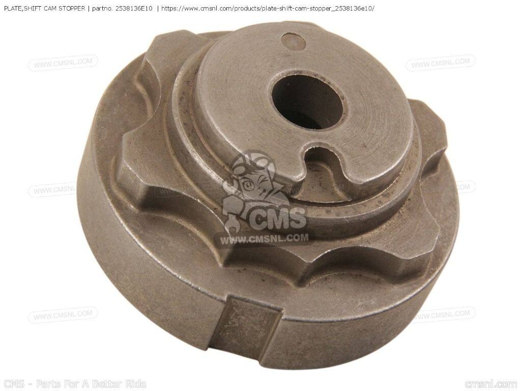 CMS シーエムエス (25381-36E11) PLATE，SHIFT CAM STOPPER［2538136E10］ DR-Z400 DR-Z400E DR-Z400S SUZUKI スズキ ミッション・ギア エンジンパーツ エンジン