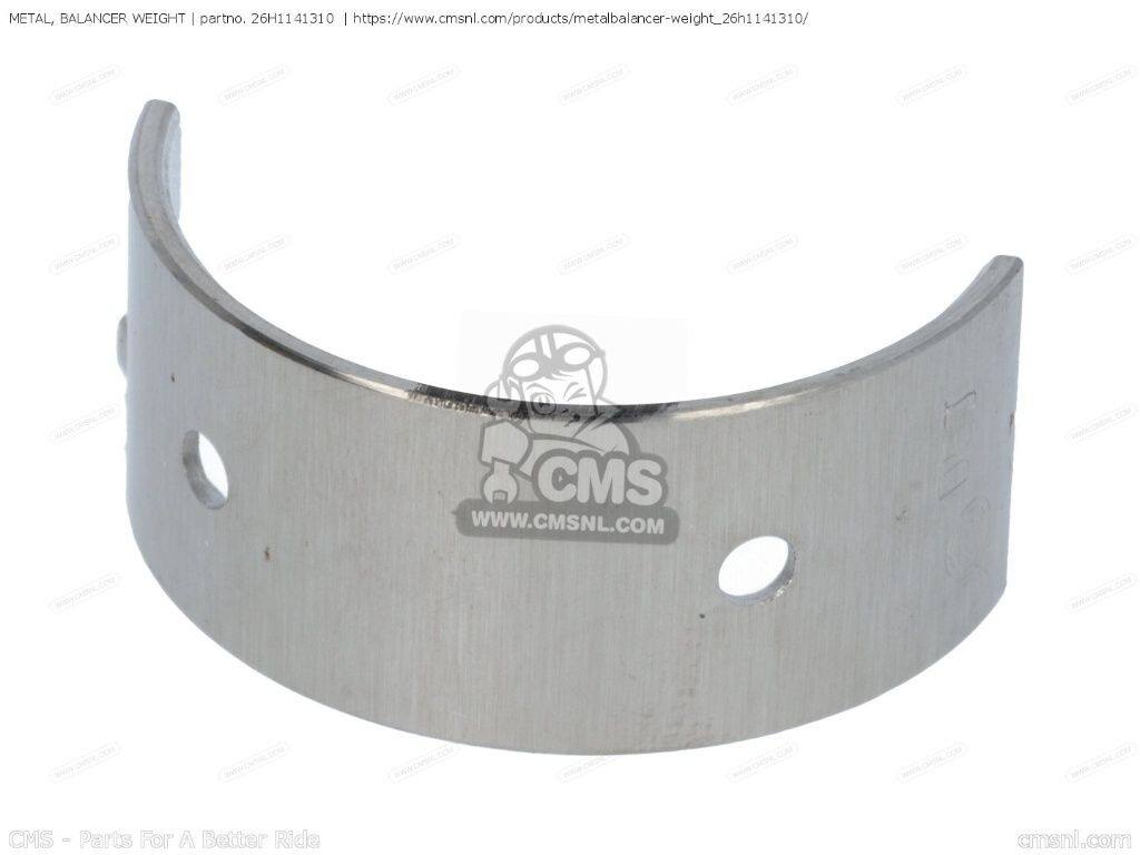 CMS シーエムエス (26H-11413-12-00) METAL， BALANCER WEIGHT［26H1141310］ V-MA...