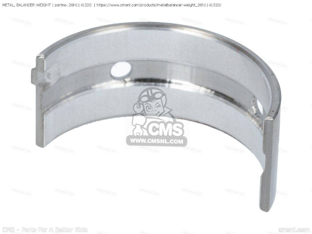CMS シーエムエス (26H-11413-22-00) METAL， BALANCER WEIGHT［26H1141320］ V-MA...