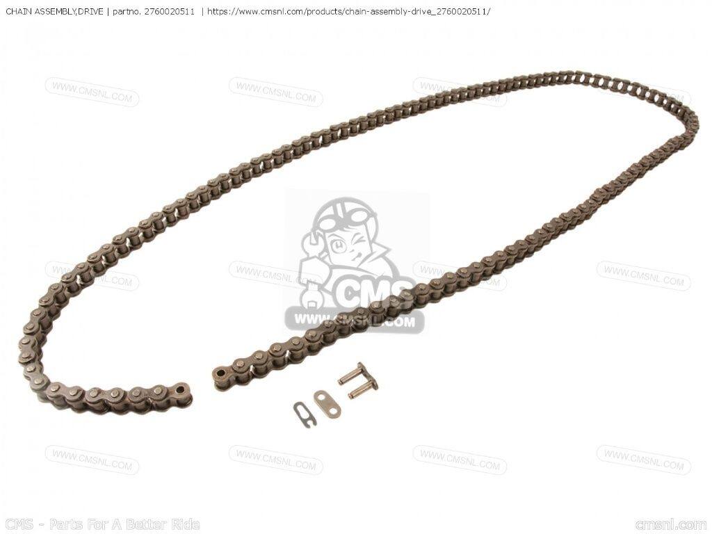 CMS シーエムエス (27600-46912-134) CHAIN ASSEMBLY，DRIVE［2760020511］ DR125 ...