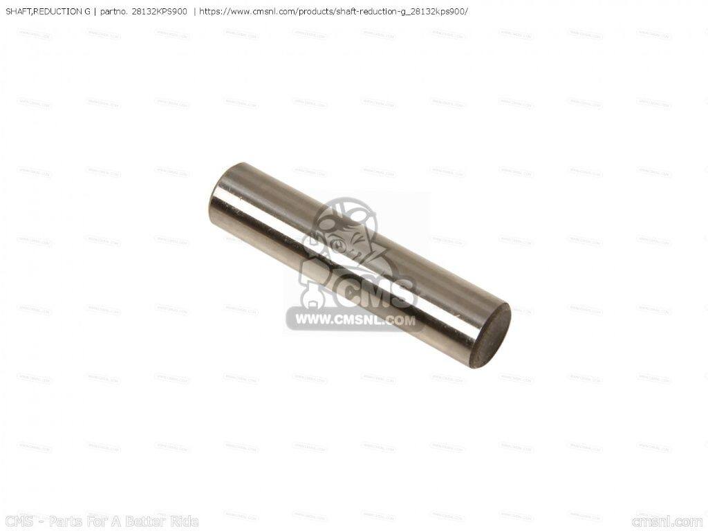 CMS シーエムエス (28132-KN6-930) SHAFT，REDUCTION G［28132KPS900］ CG125ES CRF150F CRF230F XR125L XR125L3 XR125L4 XR125L5 XR125L6 XR125LA HONDA ホンダ ミッション・ギア エンジンパーツ エンジン